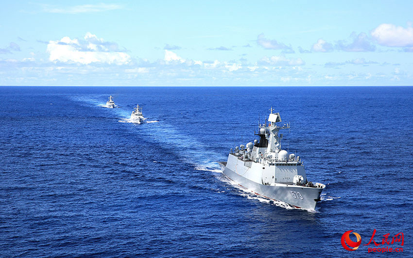 礪劍大洋強本領：南部戰區海軍組織艦艇編隊遠海訓練
